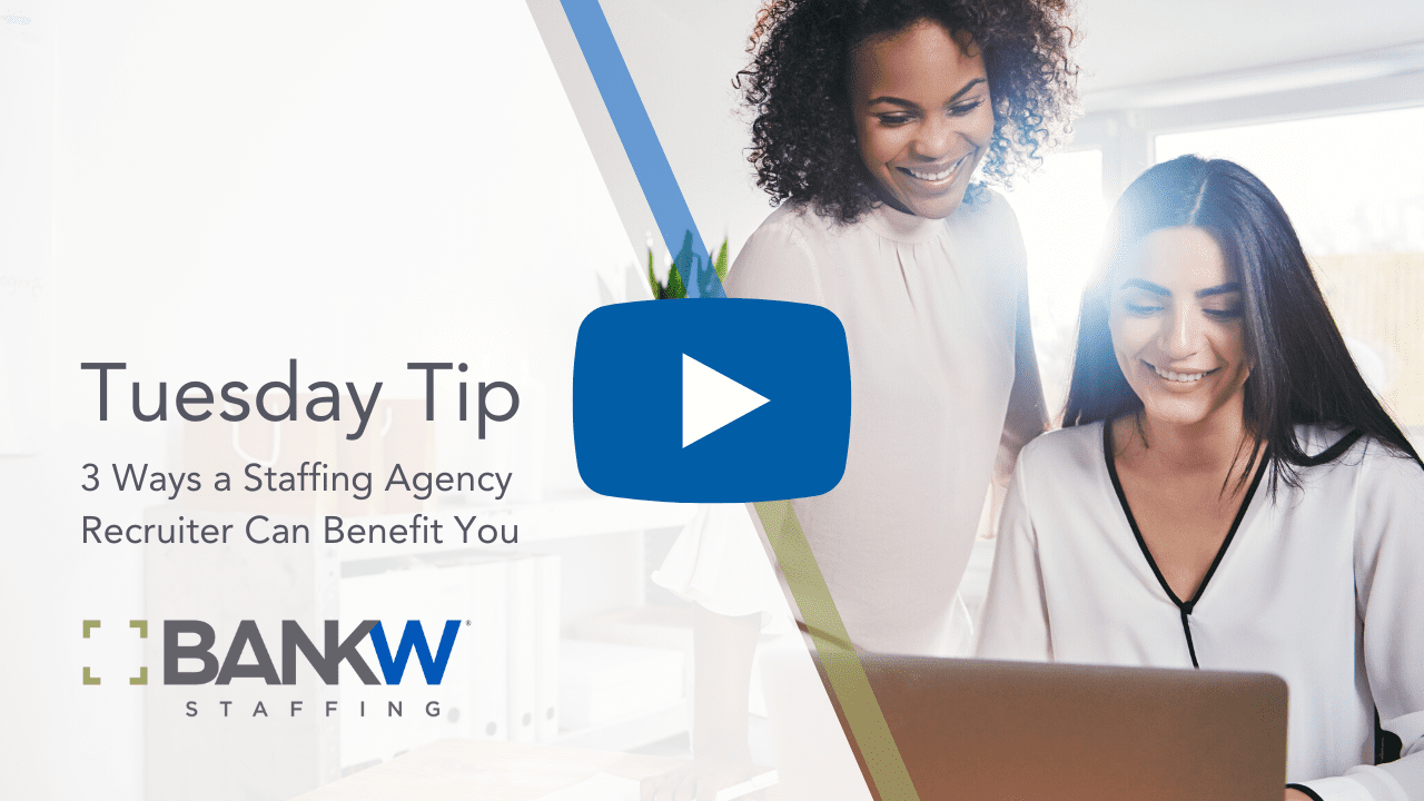 3 Ways a Staffing Agency Recruiter Can Benefit You