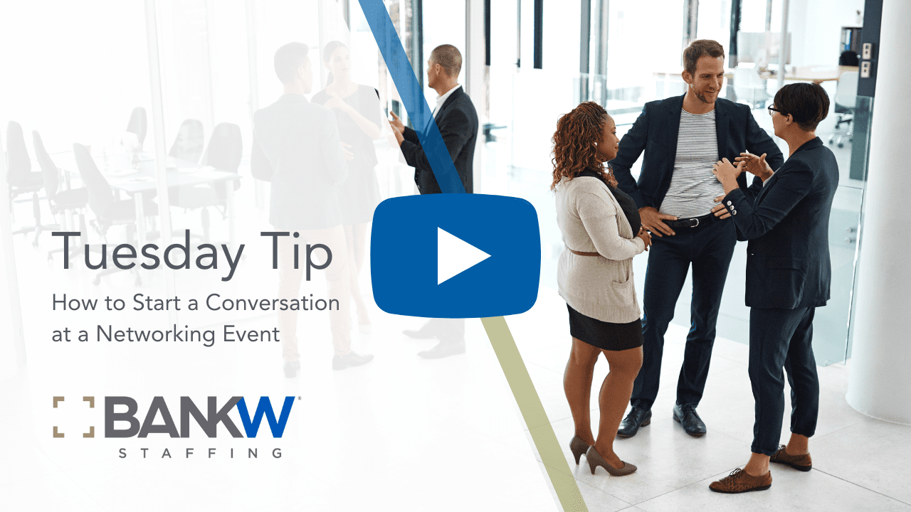 How to Start a Conversation at a Networking Event